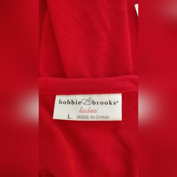 ♥️Bobbie Brooks Red Love Tee♥️ NWT - Picture 5 of 5
